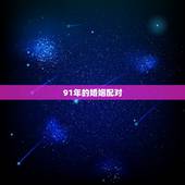 91年的婚姻配对，91年属羊找对象
