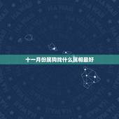 十一月份属狗找什么属相最好，属狗的和什么属相最配 详细
