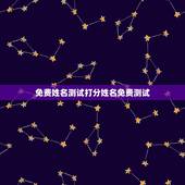 免费姓名测试打分姓名免费测试，名字测试打分最准确陈静涵