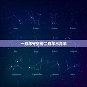 一月羊守空房二月羊三月羊，一月羊守空房二月羊三月羊