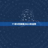 71年9月属猪2022年运势，2022年属猪人的全年运势