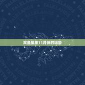双鱼星座11月份的运势，双鱼座十一月5日运势