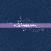 十二生肖每月运势2022，十二生肖每月运势详解