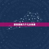 算命里有几个儿女免费，算算命中有没有女儿？