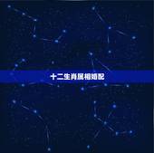 十二生肖属相婚配，属相婚配