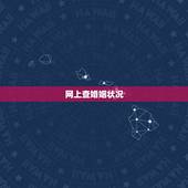 网上查婚姻状况，请问一下怎么查询在新加坡的婚姻状况