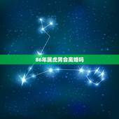86年属虎男会离婚吗，1986年属虎和1991年羊会离婚吗