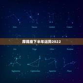 摩羯座下半年运势2022，2o11 摩羯座 运势 请详细解说，并请高人