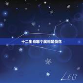 十二生肖哪个属相是荷花，十二生肖里荷花是什么肖