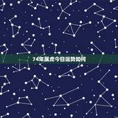 74年属虎今日运势如何，74年属虎2022 年每月运势