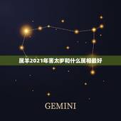 属羊2021年害太岁和什么属相最好，2021的太岁五大属相