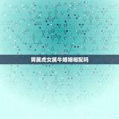 男属虎女属牛婚姻相配吗，女属虎男属牛婚姻相配吗l