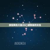 微信网名大全2021最新版的女生，微信昵称2021最新的女