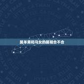 属羊男和马女的属相合不合，属羊男和属马女生个什么属相最好