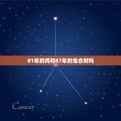 81年的鸡和87年的兔合财吗，81年的鸡和87年的兔结婚财运如何