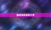 属虎年龄是多少岁，属虎的今年多大岁数啦