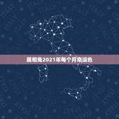 属相兔2021年每个月幸运色，属兔一生的幸运色