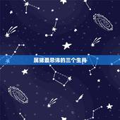 属猪最忌讳的三个生肖，十二生肖属猪的年份