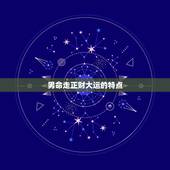 男命走正财大运的特点，大运走偏财，带偏印运，预示着这十年财运丶家庭会怎