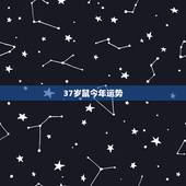 37岁鼠今年运势，今年虚岁37属鼠是什么命