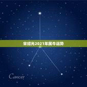 宋绍光2021年属牛运势，牛年运势2021年运势属牛