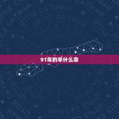 91年的羊什么命，91属羊人30岁以后的命运