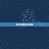 戊午年是什么年份，戊午年是什么命