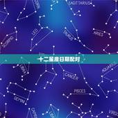 十二星座日期配对，求十二星座的月份和配对