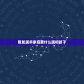 属蛇属羊家庭要什么属相孩子，属蛇和属羊生个什么属相宝宝好