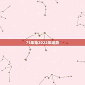 75年兔2022年运势，75年男的属兔2022年的运气