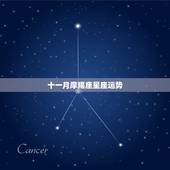 十一月摩羯座星座运势，摩羯座星座运势
