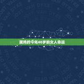 属鸡的今年40岁的女人命运，属鸡女人晚年命运怎样