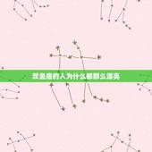 双鱼座的人为什么都那么漂亮，双鱼座的人是不是非常的漂亮美丽温柔可爱清纯