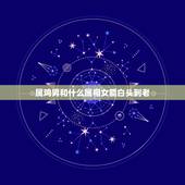 属鸡男和什么属相女能白头到老，属马女和属鸡男合婚吗？