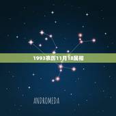 1993农历11月18属相，1993年农历的11月号18是什么星座呢