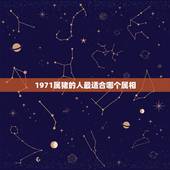 1971属猪的人最适合哪个属相，1971属猪的人与什么属相的人为最佳合