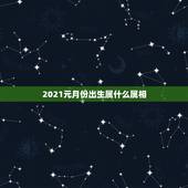 2021元月份出生属什么属相，属相年龄对照表2021