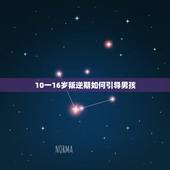 10一16岁叛逆期如何引导男孩，叛逆期的男孩子怎么去引导？