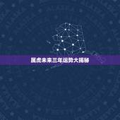 属虎未来三年运势大揭秘，属虎人30岁后30年大运