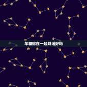 羊和蛇在一起财运好吗，羊人今日财运