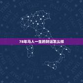 78年马人一生的财运怎么样，78年属马的今年财运如何。