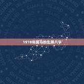 1978年属马的生辰八字，免费生辰八字五行分析