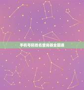 手机号码姓名查询器全国通，手机号码归属地批量查询能全国通用吗？