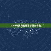 2002年属马的适合学什么专业，2002属马适合做什么
