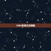 1993年闰三月婚配，闰月剑锋金命