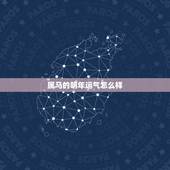 属马的明年运气怎么样，属马的人明年运势，怎样