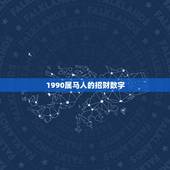 1990属马人的招财数字，1990年属马正月20的幸运数字