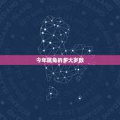 今年属兔的多大岁数，今年属虎的多大岁数