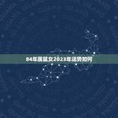 84年属鼠女2023年运势如何(财运亨通事业有成感情顺利)