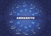 夫妻同生肖好不好，夫妻同一个属相